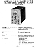 Heathkit SB-10-SSB-adapter - Manual - Schematics 